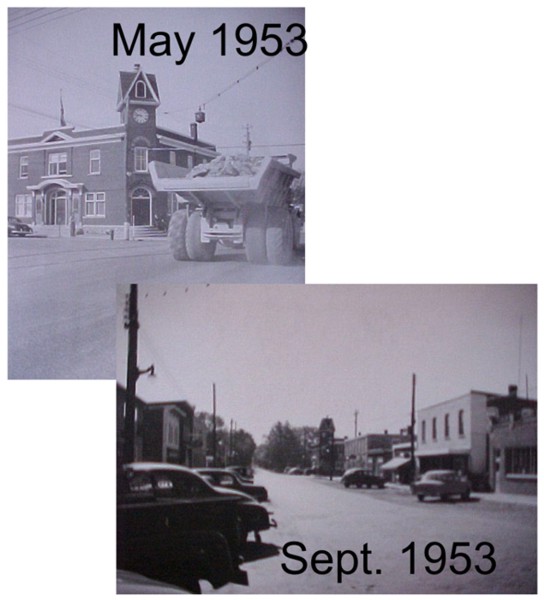 The downtown core of Marmora The downtown core of Marmora