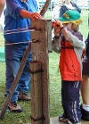 Rope making for kids of all ages Rope making for kids of all ages