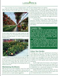 Spring Newsletter May 2013