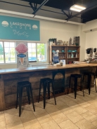 Apple tap hard cider tasting bar freshly brewed on site