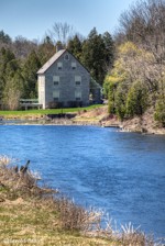 Ferguson Gristmill Built by Alex Ferguson in 1857 on the Rocky Saugeen River north of Durham, and operated as a gristmill. Ferguson Gristmill Built by Alex Ferguson in 1857 on the Rocky Saugeen River north of Durham, and operated as a gristmill.