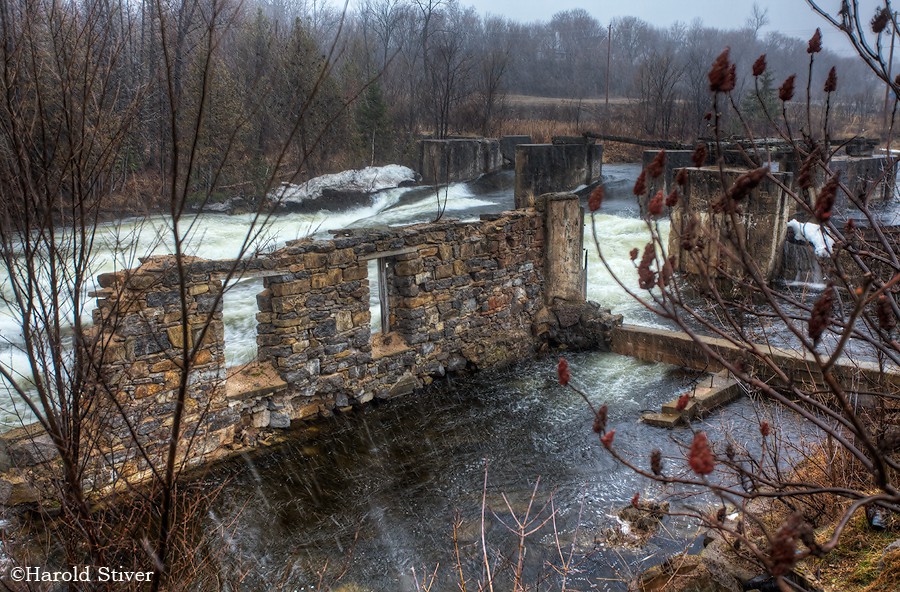 Eganville Gristmill The Gristmill was built by John Egan, for whom the Town of Eganville is named, in 1849. It is now a ruins. Eganville Gristmill The Gristmill was built by John Egan, for whom the Town of Eganville is named, in 1849. It is now a ruins.