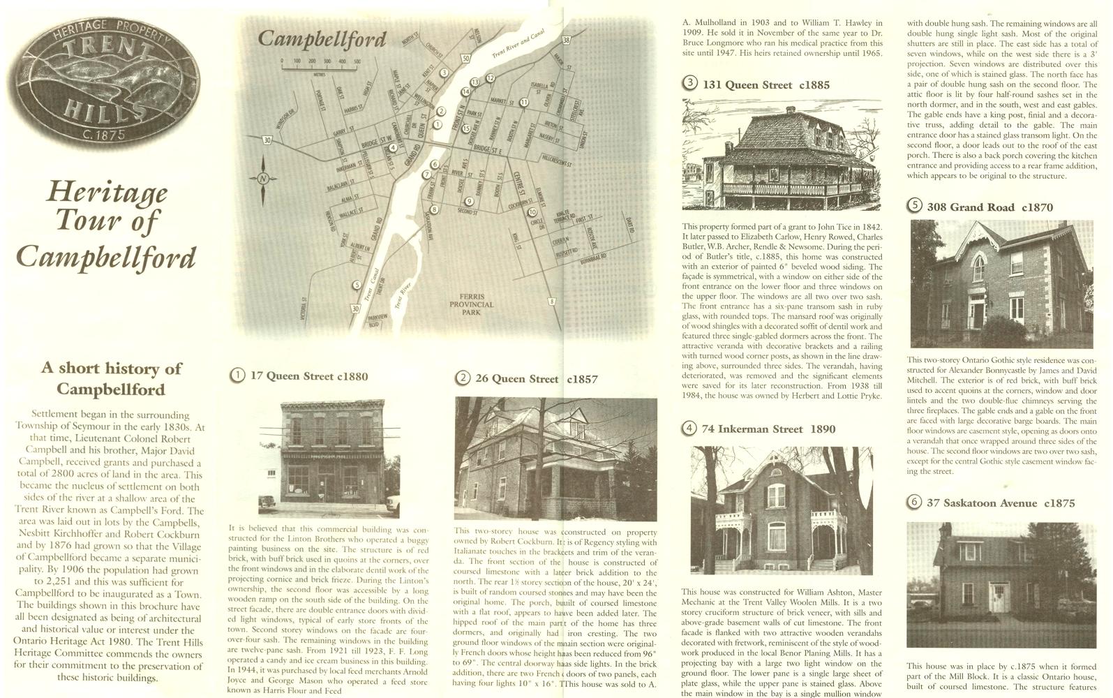 A Short History of Campbellford A Short History of Campbellford