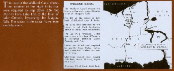 Map of Welland Canal