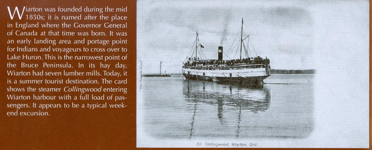 Steamer Collingwood Steamer Collingwood