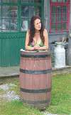 June over a barrel