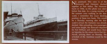 Keewatin and Hamonic (Before 1946)