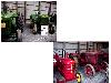 Antique tractor displays
