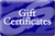 [ We Accept Gift Certificates ]